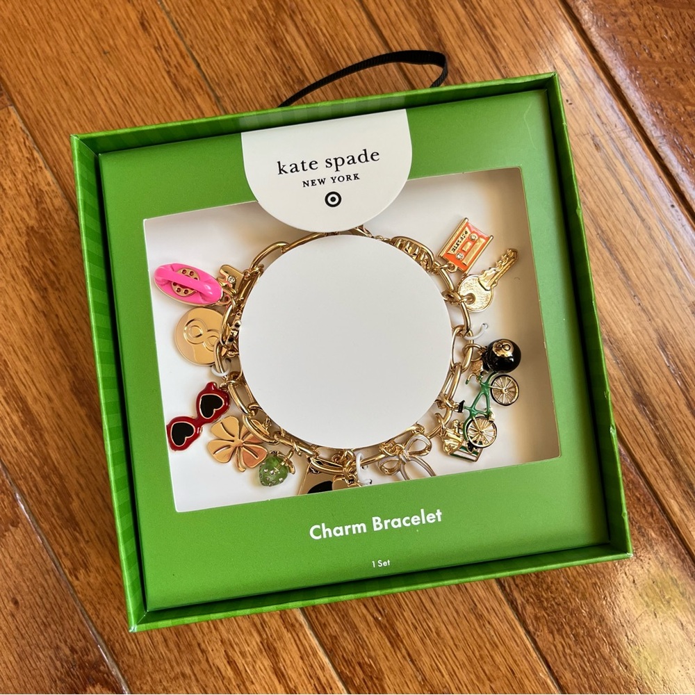 Kate Spade Target Charm Bracelet